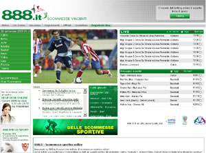 Scommesse in 888.it
