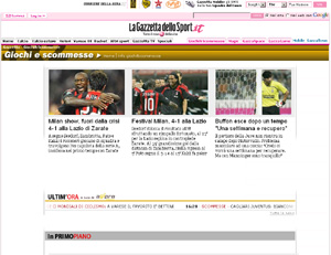 Le quote della Gazzetta dello Sport