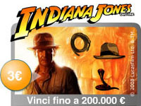 GRATTA E VINCI DI INDIANA JONES