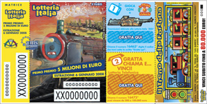 Biglietto della Lotteria Italia Biglietto della Lotteria Italia