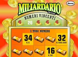 Registrati gratuitamente cliccando qui per provare il gratta e vinci