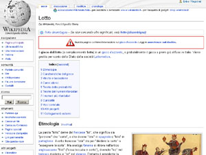 Visita Wikipedia-Lotto